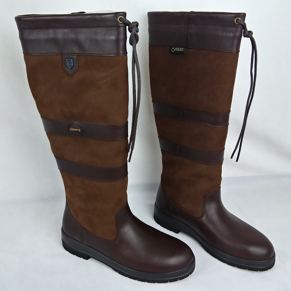 Dubarry Shoes - Dubarry Galway Country Boots - Walnut